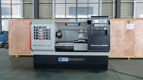 Tipo ligero máquina horizontal CK6136 del torno del CNC del CNC de la máquina de escritorio del torno pequeña
