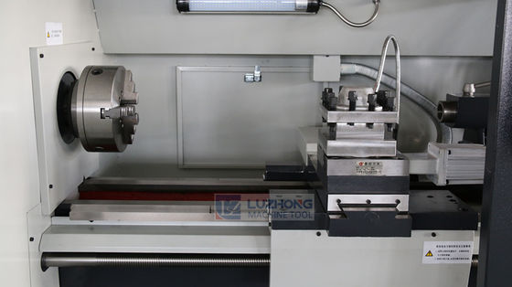 Tipo ligero máquina horizontal CK6136 del torno del CNC del CNC de la máquina de escritorio del torno pequeña