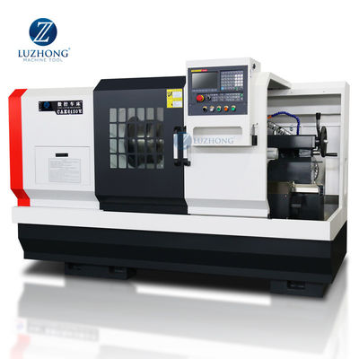 Torno horizontal de la máquina CAK6150V del torno del CNC de la cama plana de la alta precisión