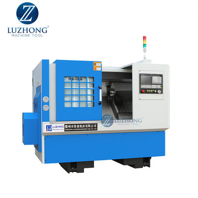 Centro de torneado inclinado del torno SCK6339 del CNC de la cama