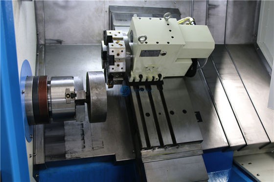 Centro de torneado inclinado del torno SCK6339 del CNC de la cama