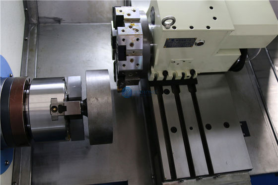 Centro de torneado inclinado del torno SCK6339 del CNC de la cama