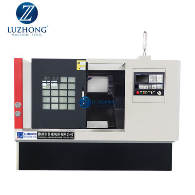 Máquina del torno del CNC del CNC SCK46 de Torno con el alimentador de la barra