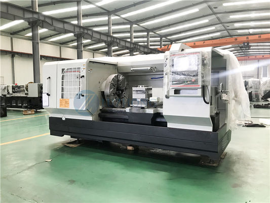 Tubo del metro del CNC QK1327 que rosca la máquina del torno con eje de y