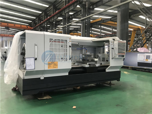Tubo del metro del CNC QK1327 que rosca la máquina del torno con eje de y