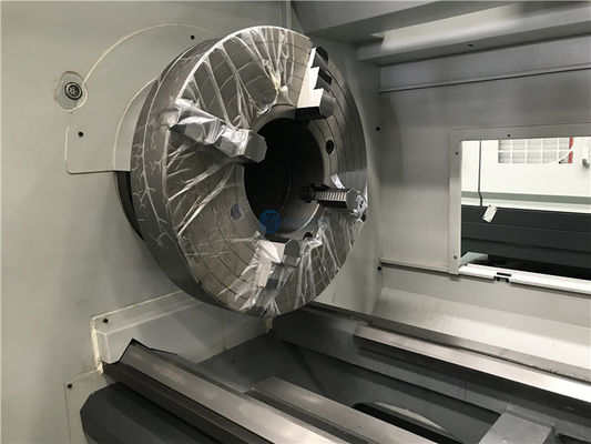 El CNC doble de la tirada instala tubos la máquina agujereada grande QK1319 del torno del hilo de tubo del torno que rosca