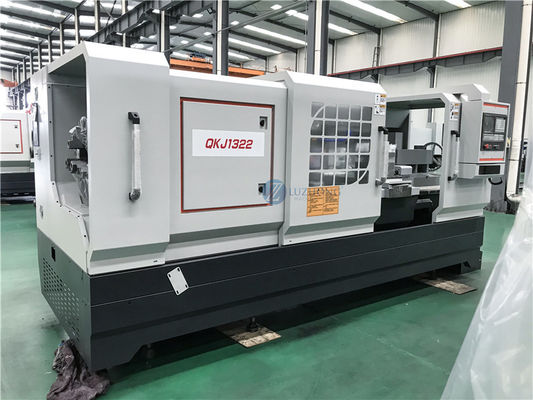 torno pesado del CNC que da vuelta a roscar del tubo del CNC del torno del metal de la cama plana QK1322