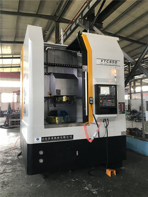 Precio resistente de la máquina del torno vertical del CNC del metal vtc850