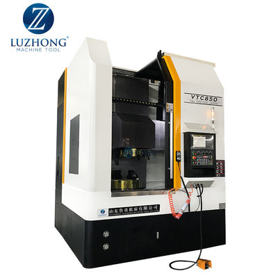 CNC del torno vertical del precio de la máquina del torno del CNC de VTC850 Taiwán
