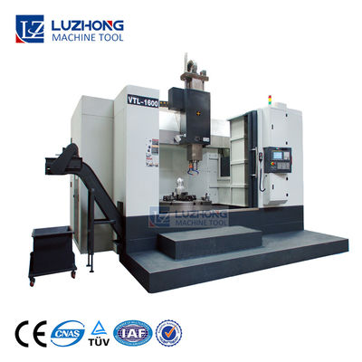 Máquina de torneado vertical del torno de la máquina VTL-1600 VTL-1900 VTL del torno del CNC