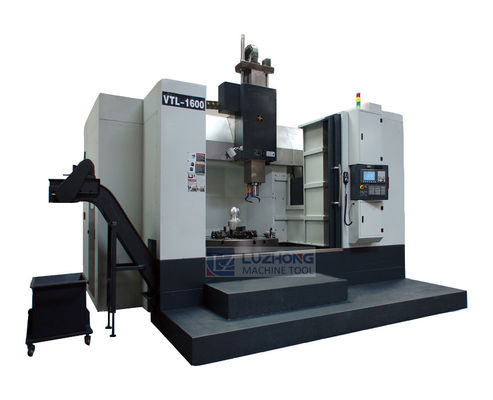 Máquina de torneado vertical del torno de la máquina VTL-1600 VTL-1900 VTL del torno del CNC