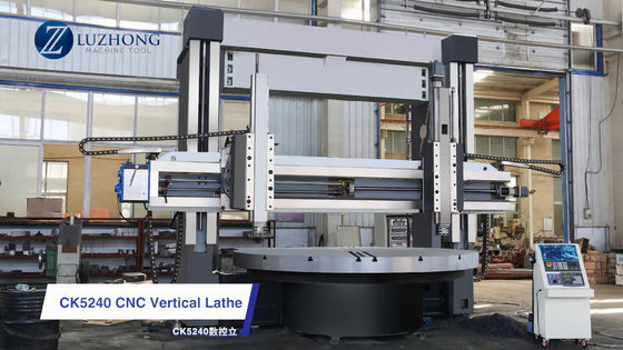 Precio grande de la máquina del torno vertical de la columna del doble CK5240