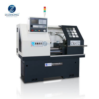 metal de torneado del CNC del pequeño torno educativo del torno CQK6136 del CNC de la tabla