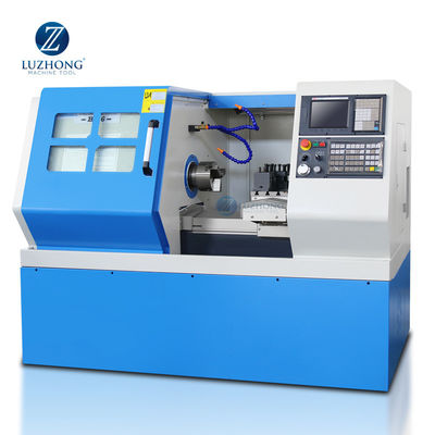 mini máquina de torneado horizontal del torno del metal del CNC del torno H46 del CNC pequeña