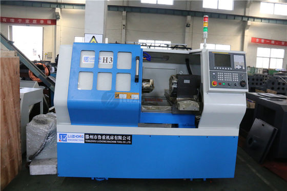 mini máquina de torneado horizontal del torno del metal del CNC del torno H46 del CNC pequeña