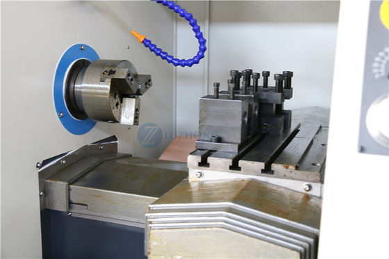 mini máquina de torneado horizontal del torno del metal del CNC del torno H46 del CNC pequeña