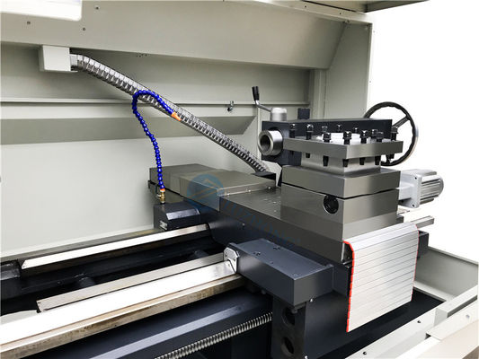 Torno del CNC de Lathe Machine CK6152E del regulador del CNC de Syntec del torno del país del aceite del CNC con el alimentador de la barra