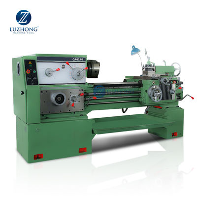 Mini torno de torneado del torno CA6140 del metal del CNC
