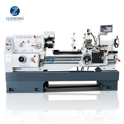 Torno del metal del CNC CA6240 para la rueda de aluminio que trabaja a máquina en Filipinas