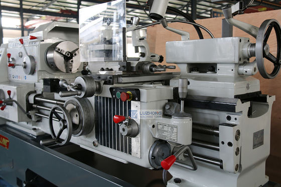 Torno del metal del CNC CA6240 para la rueda de aluminio que trabaja a máquina en Filipinas