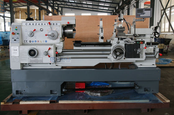 Torno del metal del CNC CA6240 para la rueda de aluminio que trabaja a máquina en Filipinas