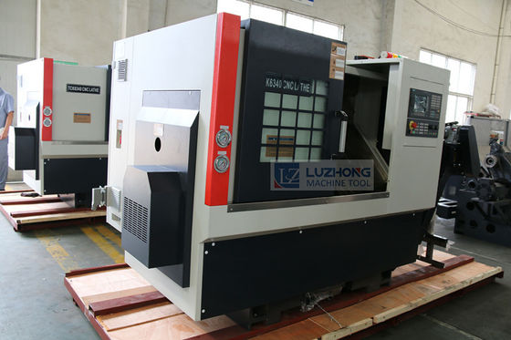 Torno del CNC del centro de torno del CNC de la cama de la inclinación TCK6350