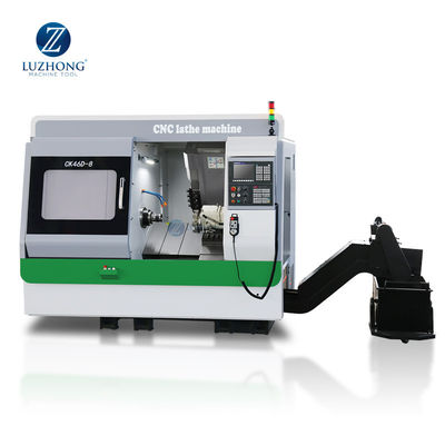 Centro de torneado de CK46D-8 4 AXIS con máquina del torno del CNC de la cama de la inclinación del eje de Y AXIS y de C