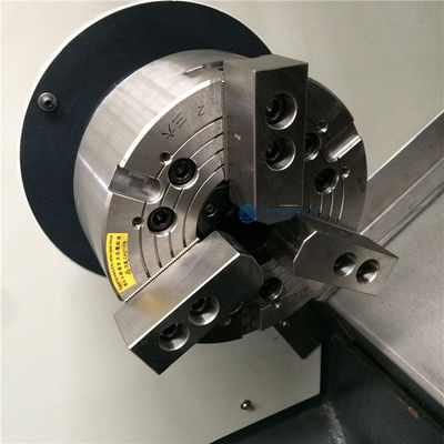 Precio de torneado de la máquina del torno del CNC de la cama de la inclinación del centro del CNC TCK6350