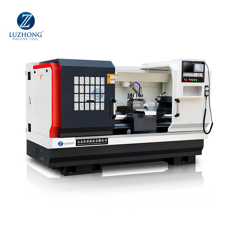 Torno del CNC de Lathe Machine CK6152E del regulador del CNC de Syntec del torno del país del aceite del CNC con el alimentador de la barra