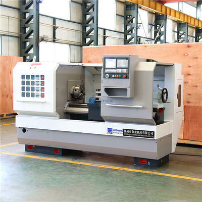 El CNC horizontal de la cama plana tornea el torno de la rueda del CNC CAK6140/CAK6150/CAK6160