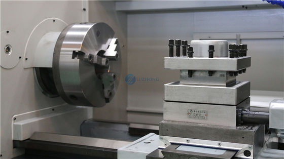 Tubo grande del CNC del eje que rosca el tubo grande del agujero del torno QK1319 que rosca el torno