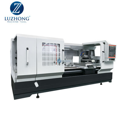 El CNC doble de la tirada instala tubos la máquina agujereada grande QK1319 del torno del hilo de tubo del torno que rosca